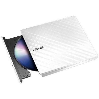 Asus Graveur DVD Externe Slim Sdrw-08d2s-U Lite (Blanc) (DVD Brenner, DVD Laufwerk), Optisches Laufwerk, Weiss Asus Graveur DVD Externe Slim Sdrw-08d2s-U Lite (Blanc) (DVD Brenner, DVD Laufwerk), Optisches Laufwerk, Weiss