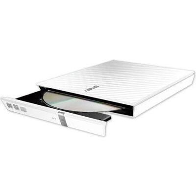 Asus Graveur DVD Externe Slim Sdrw-08d2s-U Lite (Blanc) (DVD Brenner), Optisches Laufwerk, Weiss Asus Graveur DVD Externe Slim Sdrw-08d2s-U Lite (Blanc) (DVD Brenner), Optisches Laufwerk, Weiss