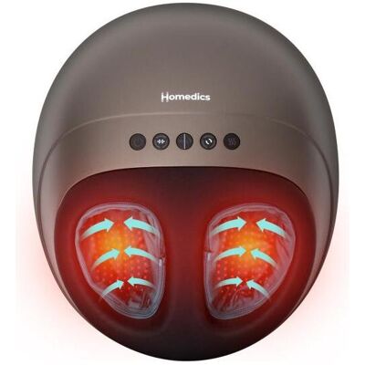Homedics, Massagegerät, FMS-350HGY-EU Shiatsu Air Foot Massager Homedics, Massagegerät, FMS-350HGY-EU Shiatsu Air Foot Massager