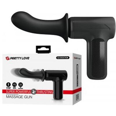 Pretty Love, Massagepistole, - Dj Doctor Massager 5 Einstellungen Schwarz (5 Stufen) Pretty Love, Massagepistole, - Dj Doctor Massager 5 Einstellungen Schwarz (5 Stufen)