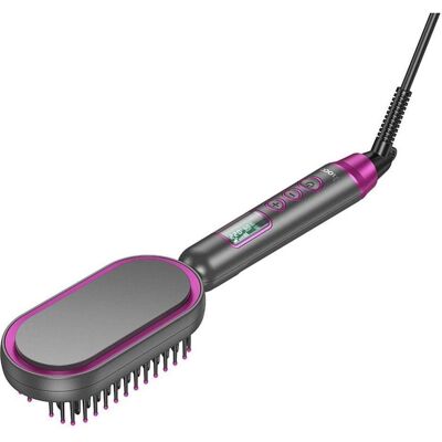 Hoco, Glätteisen, Other electric straightening hair comb with digital display HP44 rose red Hoco, Glätteisen, Other electric straightening hair comb with digital display HP44 rose red