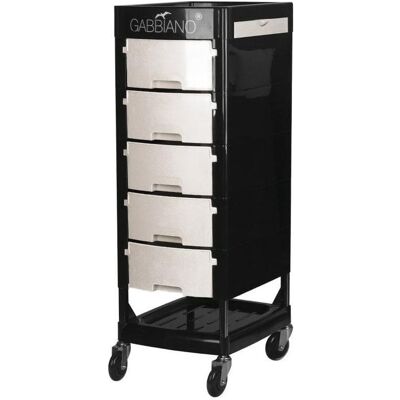 Activeshop, Salonbedarf, Friseurwagen GABBIANO HAIRDRESSER HELPER FT65 Schwarz/Weiss Activeshop, Salonbedarf, Friseurwagen GABBIANO HAIRDRESSER HELPER FT65 Schwarz/Weiss