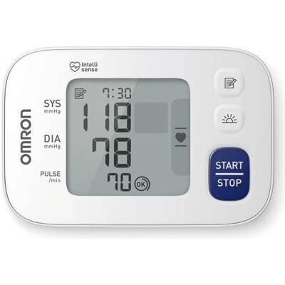 Omron, Blutdruckmessgerät, RS4 Handgelenk-Blutdruckmessgerät Omron, Blutdruckmessgerät, RS4 Handgelenk-Blutdruckmessgerät