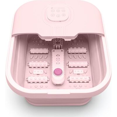 Rio Massagegerät, Deluxe-Fussbad zum Zusammenklappen, rosa Rio Massagegerät, Deluxe-Fussbad zum Zusammenklappen, rosa