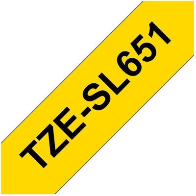 Brother Beschriftungsband, Tze-Sl651 Printer Ribbon Black (Schwarz) Brother Beschriftungsband, Tze-Sl651 Printer Ribbon Black (Schwarz)