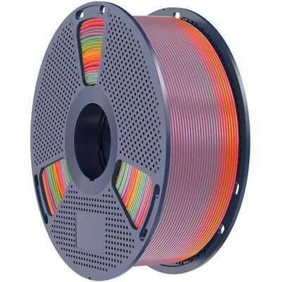 Sunlu PLA-Filament (Rainbow) 01 (PLA, 1000 g), 3D Filament, Mehrfarbig Sunlu PLA-Filament (Rainbow) 01 (PLA, 1000 g), 3D Filament, Mehrfarbig