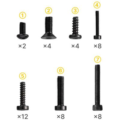 Snapmaker Schraubensatz (für U1) (Ersatzteile), 3D Drucker Zubehör Snapmaker Schraubensatz (für U1) (Ersatzteile), 3D Drucker Zubehör