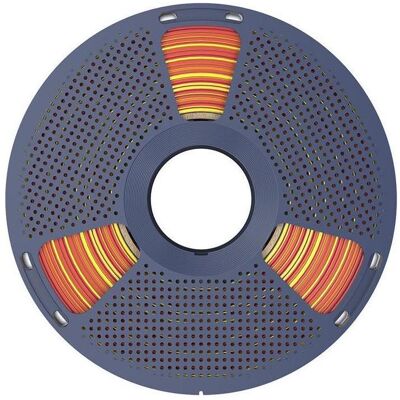 Sunlu PLA+ Silk Zweifarbiges Filament (Rot und Gold) (PLA+, 1.75 mm, 1000 g), 3D Filament, Gold, Rot, Mehrfarbig Sunlu PLA+ Silk Zweifarbiges Filament (Rot und Gold) (PLA+, 1.75 mm, 1000 g), 3D Filament, Gold, Rot, Mehrfarbig