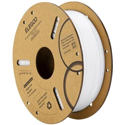 Elegoo PLA Filament (PLA, 1.75 mm, 1000 g), 3D Filament, Weiss Elegoo PLA Filament (PLA, 1.75 mm, 1000 g), 3D Filament, Weiss