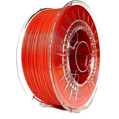 Devil Design Filament PETG pomarańczowy (PETG, 1.75 mm, 1000 g), 3D Filament, Orange Devil Design Filament PETG pomarańczowy (PETG, 1.75 mm, 1000 g), 3D Filament, Orange