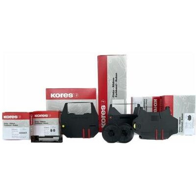 Kores, Schreibmaschine Zubehör, Farbband für NEC Pinwriter P2200, Nylon, schwarz Gruppe 676 Kores, Schreibmaschine Zubehör, Farbband für NEC Pinwriter P2200, Nylon, schwarz Gruppe 676