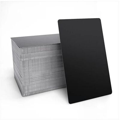 XTool Frosted Black Aluminum Business Cards (300pcs) (Zubehör), 3D Zubehör XTool Frosted Black Aluminum Business Cards (300pcs) (Zubehör), 3D Zubehör