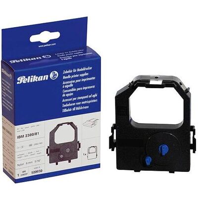 Pelikan Schreibmaschine Zubehör, Nylon ribbon mit Nachtränksystem für IBM 2390 PS-1 Pelikan Schreibmaschine Zubehör, Nylon ribbon mit Nachtränksystem für IBM 2390 PS-1
