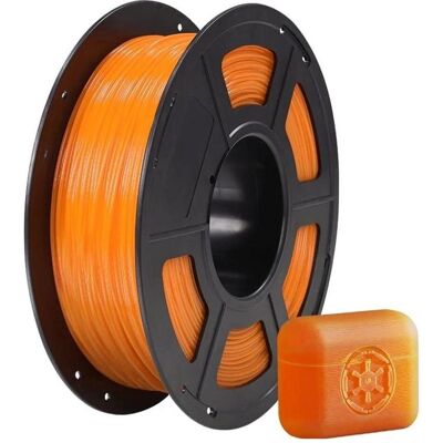 Anycubic TPU-Filament (transparent orange) 1 kg (TPU, 1000 g), 3D Filament, Orange, Transparent Anycubic TPU-Filament (transparent orange) 1 kg (TPU, 1000 g), 3D Filament, Orange, Transparent