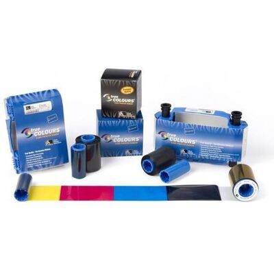 Zebra, Beschriftungsband, TrueColours i Series Eco Cartridge - Schwarz/monochrom (Schwarz) Zebra, Beschriftungsband, TrueColours i Series Eco Cartridge - Schwarz/monochrom (Schwarz)