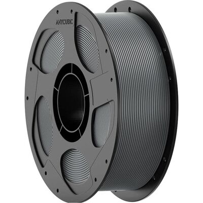 Anycubic PETG Filament 1kg Texture Grey (PETG, 1.75 mm, 1000 g), 3D Filament, Silber, Grau Anycubic PETG Filament 1kg Texture Grey (PETG, 1.75 mm, 1000 g), 3D Filament, Silber, Grau