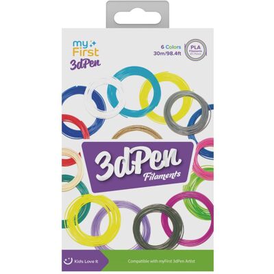 MyFirst 3D Pen Künstlerfilamente Kalte Farben - 3D Filament Mehrfarben MyFirst 3D Pen Künstlerfilamente Kalte Farben - 3D Filament Mehrfarben
