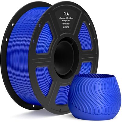 Elegoo Filament PLA 1,75mm 1kg - Dark Blue) (PLA, 1000 g), 3D Filament, Blau Elegoo Filament PLA 1,75mm 1kg - Dark Blue) (PLA, 1000 g), 3D Filament, Blau