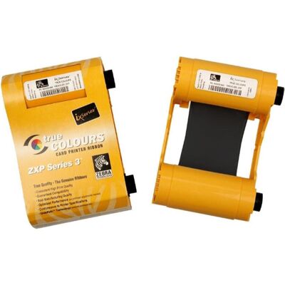 Zebra, Beschriftungsband, ZXP 3 Ribbon, Black (Schwarz) Zebra, Beschriftungsband, ZXP 3 Ribbon, Black (Schwarz)