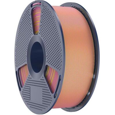 Sunlu PLA+ Silk Zweifarbiges Filament (Rosa und Gold) (PLA+, 1.75 mm, 1000 g), 3D Filament, Gold, Mehrfarbig, Rosa Sunlu PLA+ Silk Zweifarbiges Filament (Rosa und Gold) (PLA+, 1.75 mm, 1000 g), 3D Filament, Gold, Mehrfarbig, Rosa