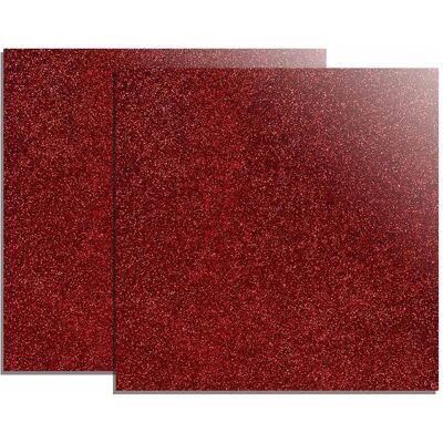 XTool 3 mm Red Glitter Acrylic Sheets (2-Pack) (Zubehör), 3D Drucker Zubehör XTool 3 mm Red Glitter Acrylic Sheets (2-Pack) (Zubehör), 3D Drucker Zubehör