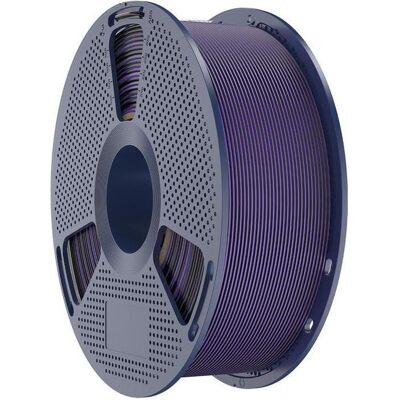 Sunlu PLA+ Silk Zweifarbiges Filament (Schwarz und Lila) (PLA+, 1000 g), 3D Filament, Mehrfarbig, Schwarz, Violett Sunlu PLA+ Silk Zweifarbiges Filament (Schwarz und Lila) (PLA+, 1000 g), 3D Filament, Mehrfarbig, Schwarz, Violett