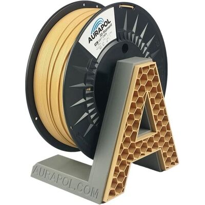 C-Tech Filament AURAPOL PLA 1,75mm 1kg - Soft Linen) (PLA, 1.75 mm, 1000 g), 3D Filament, Transparent C-Tech Filament AURAPOL PLA 1,75mm 1kg - Soft Linen) (PLA, 1.75 mm, 1000 g), 3D Filament, Transparent