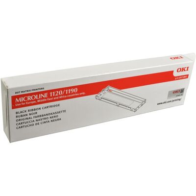 Oki Schreibmaschine Zubehör, Farbbandkassette zu ML1120/1190 Oki Schreibmaschine Zubehör, Farbbandkassette zu ML1120/1190