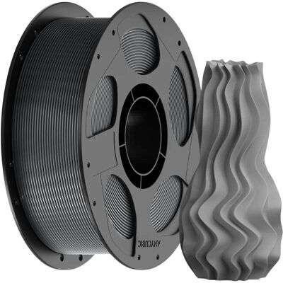 Anycubic PLA Filament 1kg Texture Grey (PLA, 1.75 mm, 1000 g), 3D Filament, Grau, Silber Anycubic PLA Filament 1kg Texture Grey (PLA, 1.75 mm, 1000 g), 3D Filament, Grau, Silber