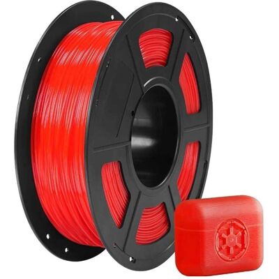 Anycubic TPU 1,75 mm for 3D printer, 1kg, Red (TPU, 1.75 mm, 1000 g), 3D Filament, Transparent, Rot Anycubic TPU 1,75 mm for 3D printer, 1kg, Red (TPU, 1.75 mm, 1000 g), 3D Filament, Transparent, Rot
