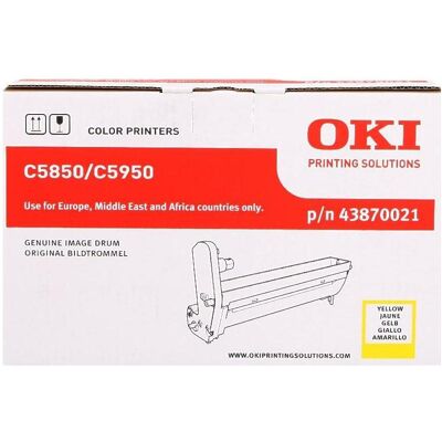 Oki Toner, 43870021 (Y) Oki Toner, 43870021 (Y)