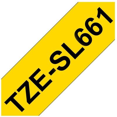 Brother Beschriftungsband, Tze-Sl661 Printer Ribbon Black (Schwarz) Brother Beschriftungsband, Tze-Sl661 Printer Ribbon Black (Schwarz)