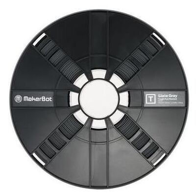 Makerbot 1.75mm, Tough-PLA, grau, 0.9kg (PLA+, 1.75 mm, 900 g), 3D Filament, Grau Makerbot 1.75mm, Tough-PLA, grau, 0.9kg (PLA+, 1.75 mm, 900 g), 3D Filament, Grau