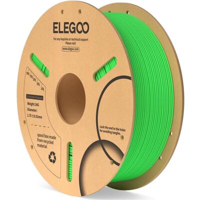 Elegoo PLA Filament (PLA, 1.75 mm, 1000 g), 3D Filament, Grün Elegoo PLA Filament (PLA, 1.75 mm, 1000 g), 3D Filament, Grün