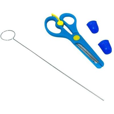 iLike S3 Zubehörset - 3-in-1 für 3D-Druckstift - Reinigungsnadel / Schere / Fingerabdeckungen iLike S3 Zubehörset - 3-in-1 für 3D-Druckstift - Reinigungsnadel / Schere / Fingerabdeckungen