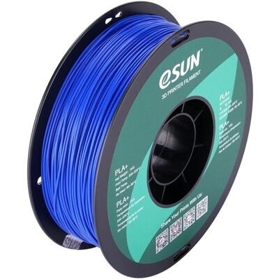 eSUN PLA+ 1.75mm Blau 1Kg (PLA+, 1.75 mm, 1000 g), 3D Filament, Blau eSUN PLA+ 1.75mm Blau 1Kg (PLA+, 1.75 mm, 1000 g), 3D Filament, Blau