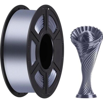 Anycubic PLA Silk Filament 1kg Silver (PLA, 1.75 mm, 1000 g), 3D Filament, Grau, Silber Anycubic PLA Silk Filament 1kg Silver (PLA, 1.75 mm, 1000 g), 3D Filament, Grau, Silber