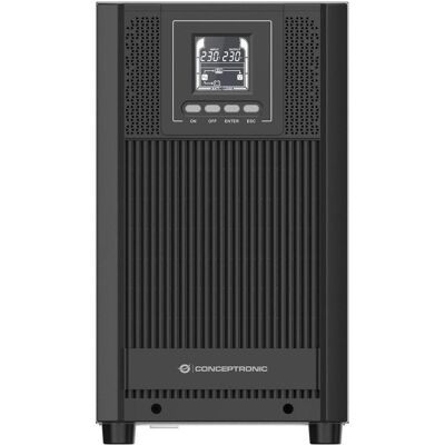 Conceptronic ZEUS USV 3000VA Online UPS,IEC EPO Port (3000 VA, 2700 W, Online-Doppelwandler USV), USV Conceptronic ZEUS USV 3000VA Online UPS,IEC EPO Port (3000 VA, 2700 W, Online-Doppelwandler USV), USV