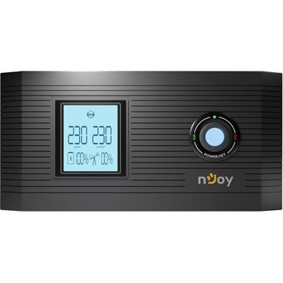 NJOY Aira 1200 USV - 1200VA, 2 Schuko, LCD, Schwarz NJOY Aira 1200 USV - 1200VA, 2 Schuko, LCD, Schwarz