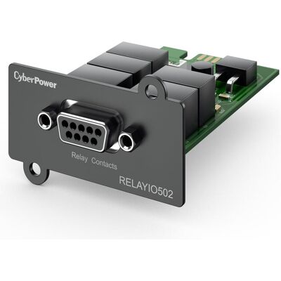 Cyberpower RELAYIO502 Relay Control Card, Potentialfreie Relaiskontakt, Anschluss Terminal, für PR/O, USV Zubehör Cyberpower RELAYIO502 Relay Control Card, Potentialfreie Relaiskontakt, Anschluss Terminal, für PR/O, USV Zubehör
