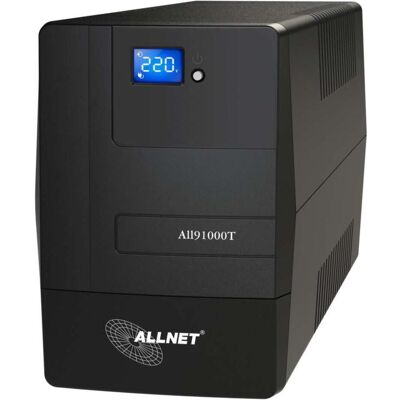 Allnet USV 1000VA Line-Interactive USB LCD-Display (1000 VA, 600 W, Line-Interaktiv USV), USV Allnet USV 1000VA Line-Interactive USB LCD-Display (1000 VA, 600 W, Line-Interaktiv USV), USV