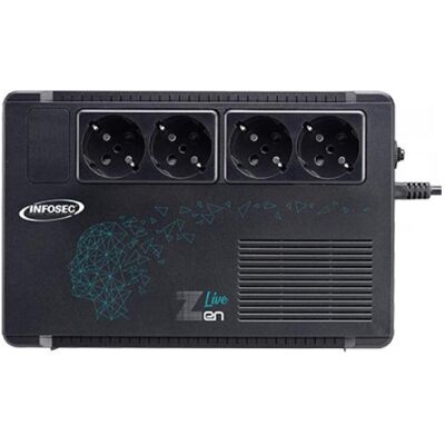 Infosec Zen Live 650 (650 VA, 390 W), USV Infosec Zen Live 650 (650 VA, 390 W), USV