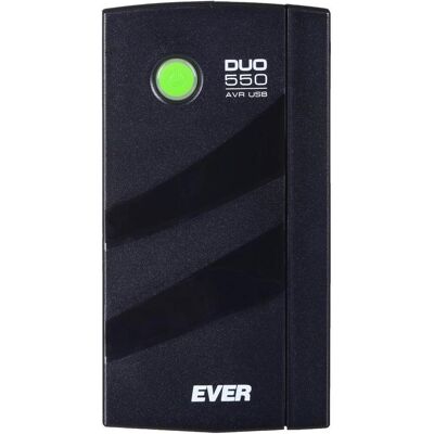 Ever Ups Duo 550 Pl Avr USB (550 VA, 330 W, Line-Interaktiv USV), USV Ever Ups Duo 550 Pl Avr USB (550 VA, 330 W, Line-Interaktiv USV), USV