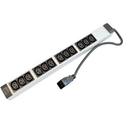 Plenty PDU C20 plug to 12x C13 Sockets, USV Zubehör Plenty PDU C20 plug to 12x C13 Sockets, USV Zubehör