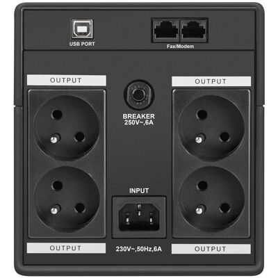 Armac UPS Home 1000E LED (H/1000E/LED) (1000 VA, 650 W, Line-Interaktiv USV), USV Armac UPS Home 1000E LED (H/1000E/LED) (1000 VA, 650 W, Line-Interaktiv USV), USV
