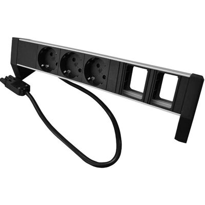 Plenty Prolink Desktop PDU 3x Type F with 2x empty module, USV Zubehör Plenty Prolink Desktop PDU 3x Type F with 2x empty module, USV Zubehör
