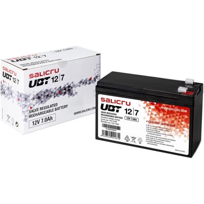 Salicru UBT 12/7 - USV-Akku - 1 x Bleisäure 7, USV Zubehör Salicru UBT 12/7 - USV-Akku - 1 x Bleisäure 7, USV Zubehör