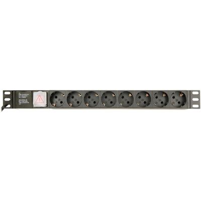 Gembird EG-PDU-014-C14 Stromverteilereinheit (PDU) 8 AC-Ausgänge 1U, USV Zubehör Gembird EG-PDU-014-C14 Stromverteilereinheit (PDU) 8 AC-Ausgänge 1U, USV Zubehör