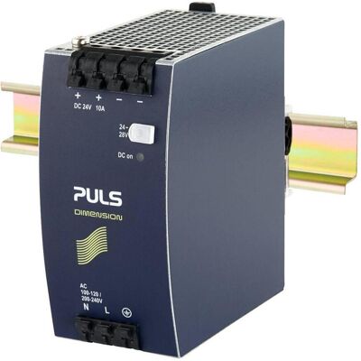 PULS, Systemstromversorgung, Hutschienen-Netzteil DIN-Rail 24 V 10 A 240 W 1 x PULS, Systemstromversorgung, Hutschienen-Netzteil DIN-Rail 24 V 10 A 240 W 1 x