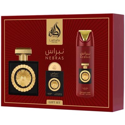 Lattafa, Beauty Geschenkset, Nebras (Körperpflegeset) Lattafa, Beauty Geschenkset, Nebras (Körperpflegeset)